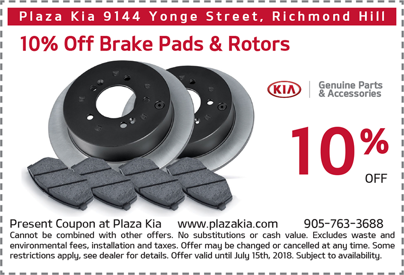 Brake Pads and Rotors Offer Brake Pads and Rotors Offer